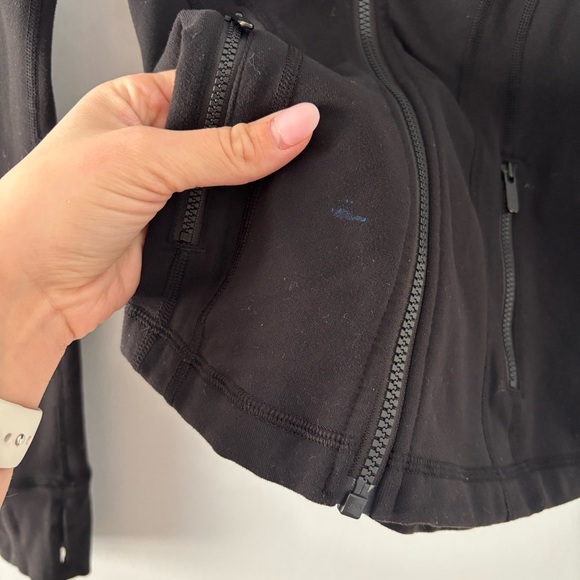 Lululemon Define Jacket Full-Zip Luon Formfitting Athletic Activewear BBL Black - Picture 3 of 6